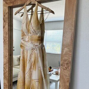 Carmen Marc Valvo Silk dress